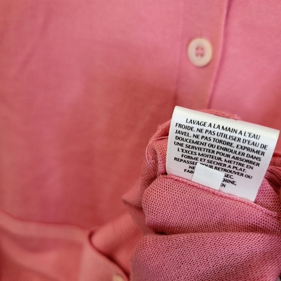 Eileen Fisher fine knit Wool button down cardigan/ top - Picture 7 of 8